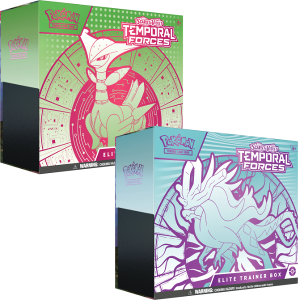 Pokemon TCG Scarlet & Violet Temporal Forces Elite Trainer Box