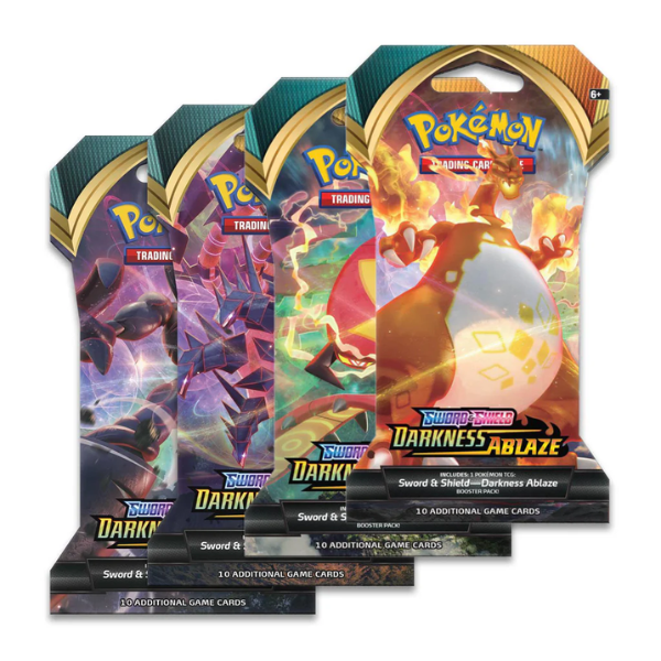 Pokemon - Darkness Ablaze Sleeved Booster Pack Pokemon - Darkness Ablaze Sleeved Booster Pack
