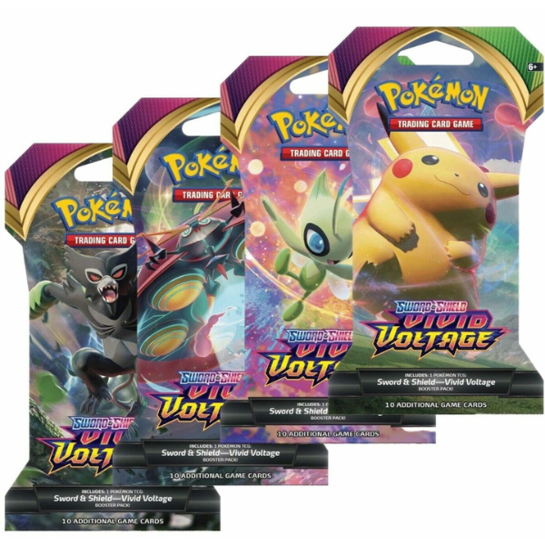 Pokemon TCG Sword & Shield Vivid Voltage Blister Pack