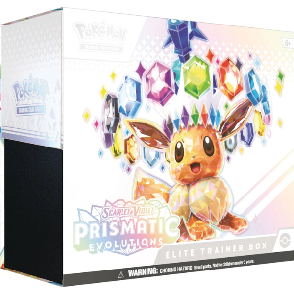 Pokemon TCG Scarlet & Violet Prismatic Evolutions Elite Trainer Box *Max 2 ETBs per person