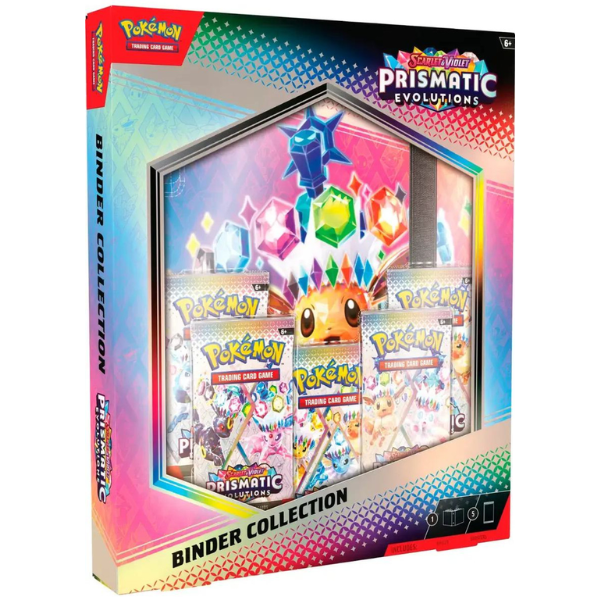 Pokemon TCG Scarlet & Violet Prismatic Evolutions Binder Collection