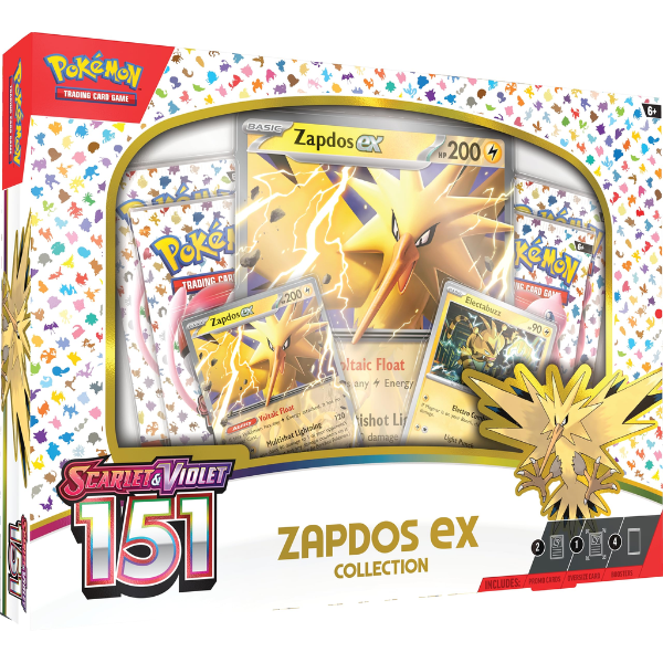 Pokémon TCG Scarlet & Violet 151 Zapdos EX Collection