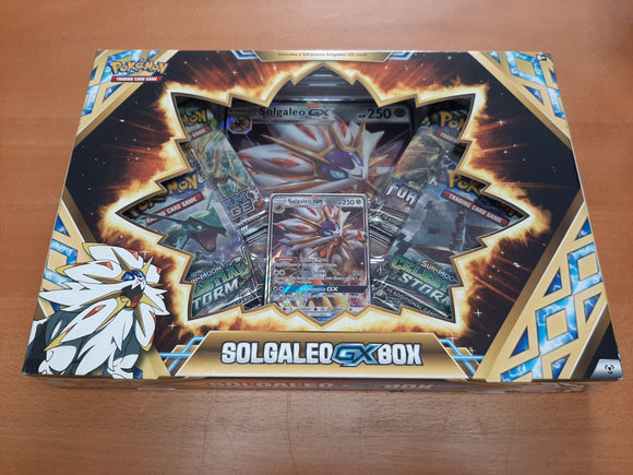 Pokemon Solgaleo GX Collection Box
