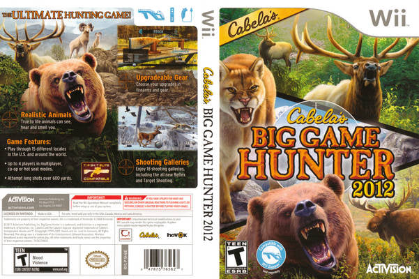 Cabela's Big Game Hunter 2012