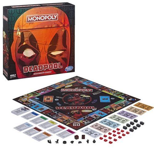 Deadpool Collector's Edition Monopoly Board Game
