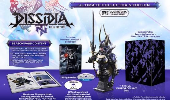 Dissidia Final Fantasy NT Collector's Edition