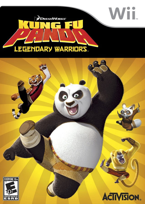 Dreamworks Kungfu Panda Legendary Warriors