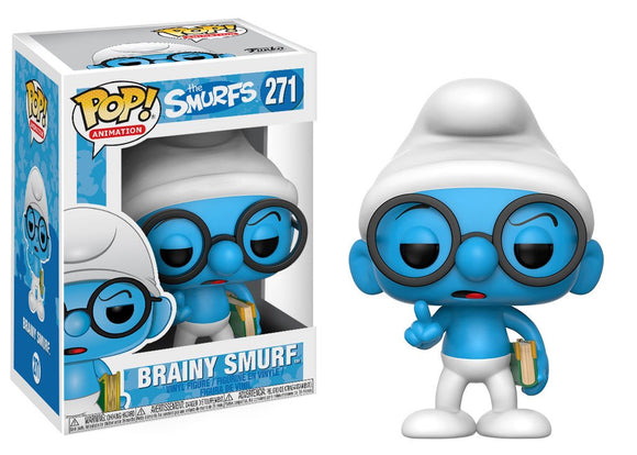 Funko Pop Animation (271) Brainy Smurf