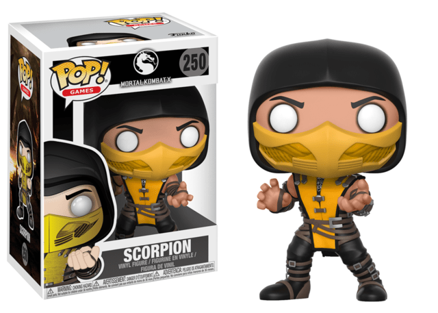 Funko Pop Games (250) Scorpion Mortal Kombat