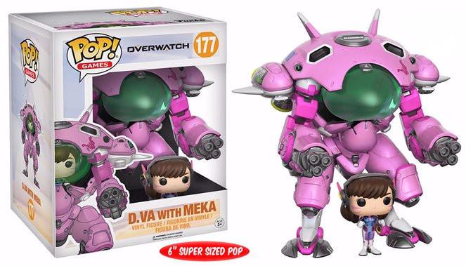 Funko Pop Games (177) D. Va with Meka