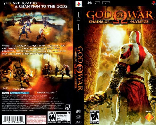 Let´s Play God of War Chains of Olympus Part 1 [Deutsch/HD/BLIND
