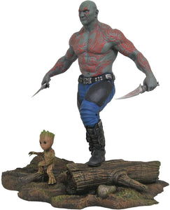 Marvel Gallery Drax and Groot PVC Statue