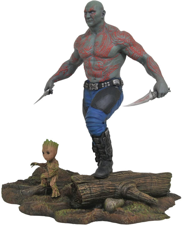 Marvel Gallery Drax and Groot PVC Statue