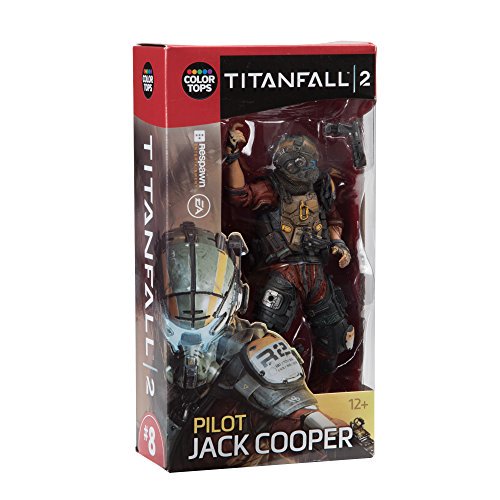 McFarlane Color Tops Pilot Jack Cooper Titanfall 2 Action Figure #8