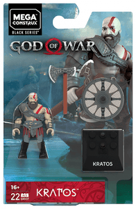 Mega Construx Kratos Collectible Figure GNV37 22pcs