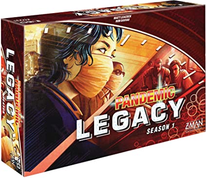 Pandemic: Legacy Season 1 Red Edition - Z-man Games