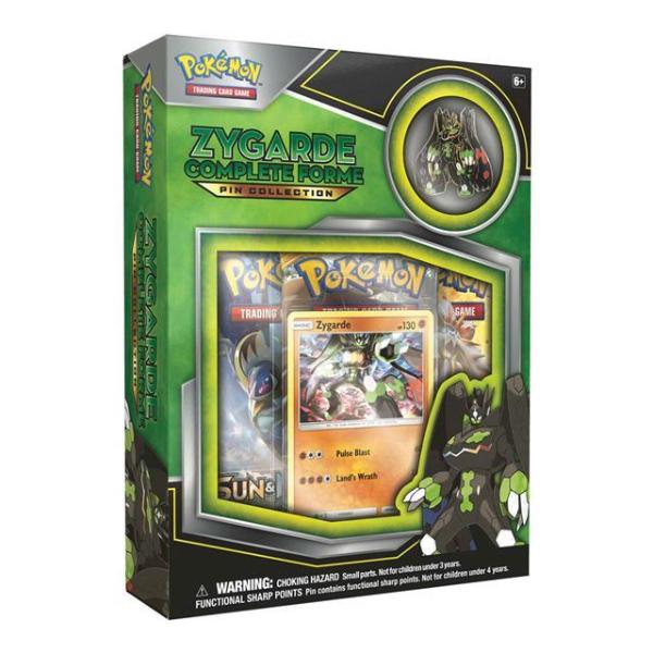 Pokemon Zygarde Complete Forme Pin Collection
