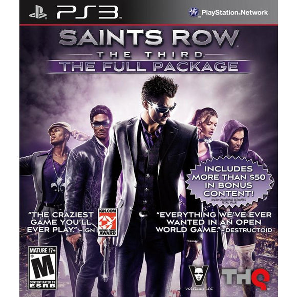 Saints Row the Third The Full Package