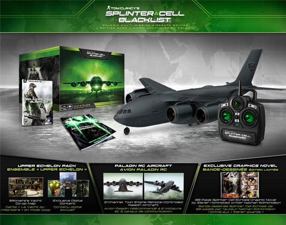 Splinter Cell Blacklist Paladin Multi Mission Aircraft EditionLimited Collector's Edition