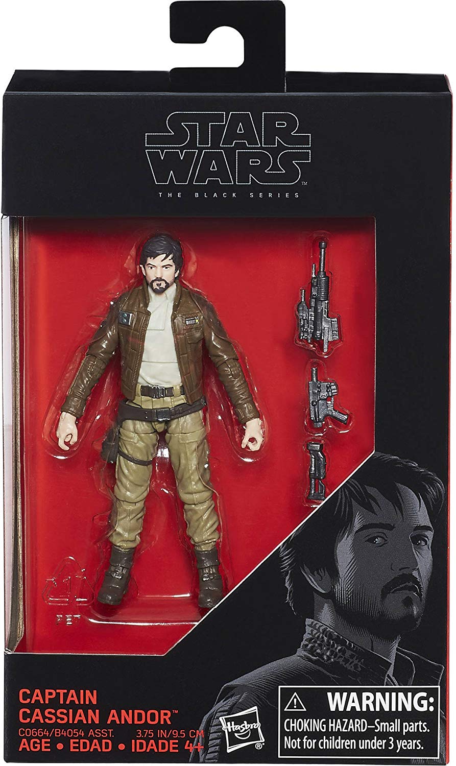 Star Wars Captain Cassian Andor Action Figure The Black Series