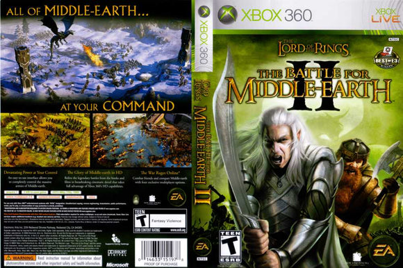The Lord of the Rings The Battle for Middle Earth II