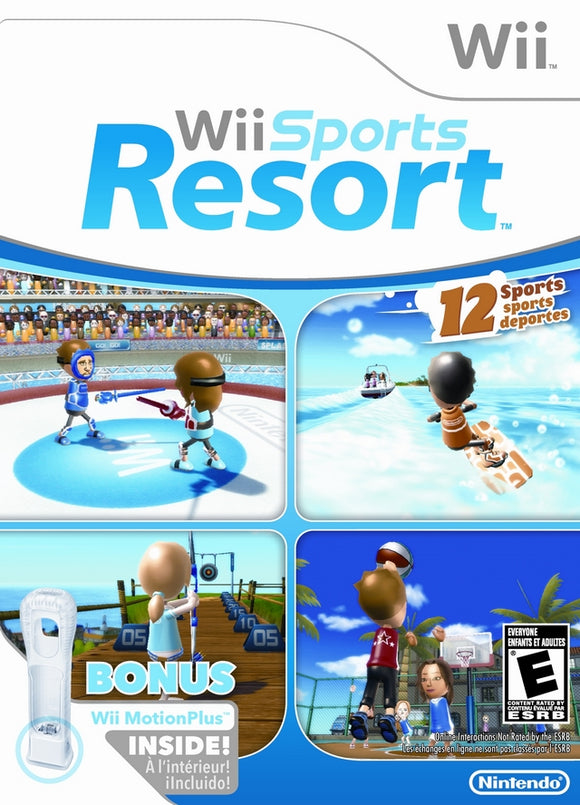 Wii Sports Resort Bundle w/ Motionplus Attachment