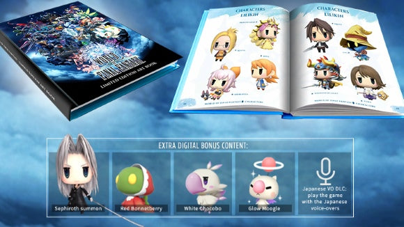 World of Final Fantasy w/ Artbook for PS4