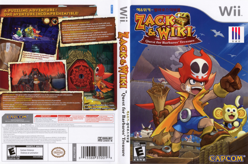 Zack & Wiki: Quest for Barbaros' Treasure