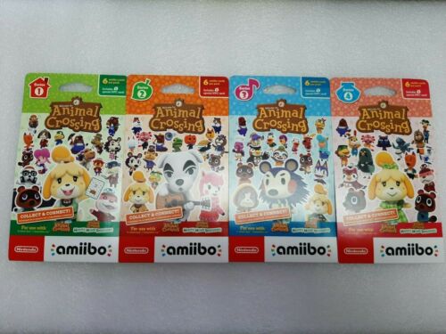 Animal Crossing Amiibo Cards Bundle Series 1-4