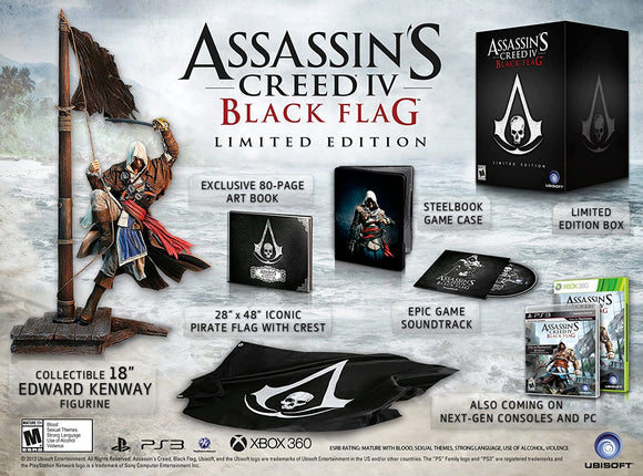 Assassin's Creed IV Black Flag Limited Collector's Edition Xbox 360