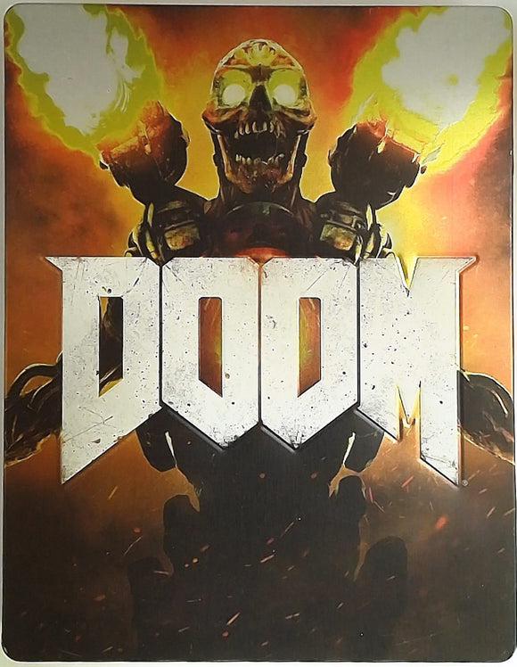 Doom w/ Steelbook for PS4