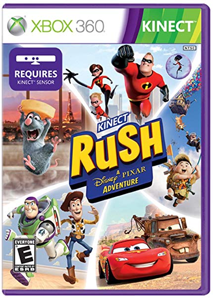 Kinect Rush A Disney Pixar Adventure (with bonus disc)