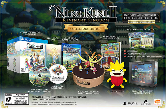 Ni No Kuni II Revenant Kingdom Collector's Edition