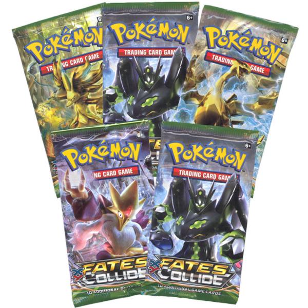Pokemon XY Fates Collide Booster Pack – VTRGaming