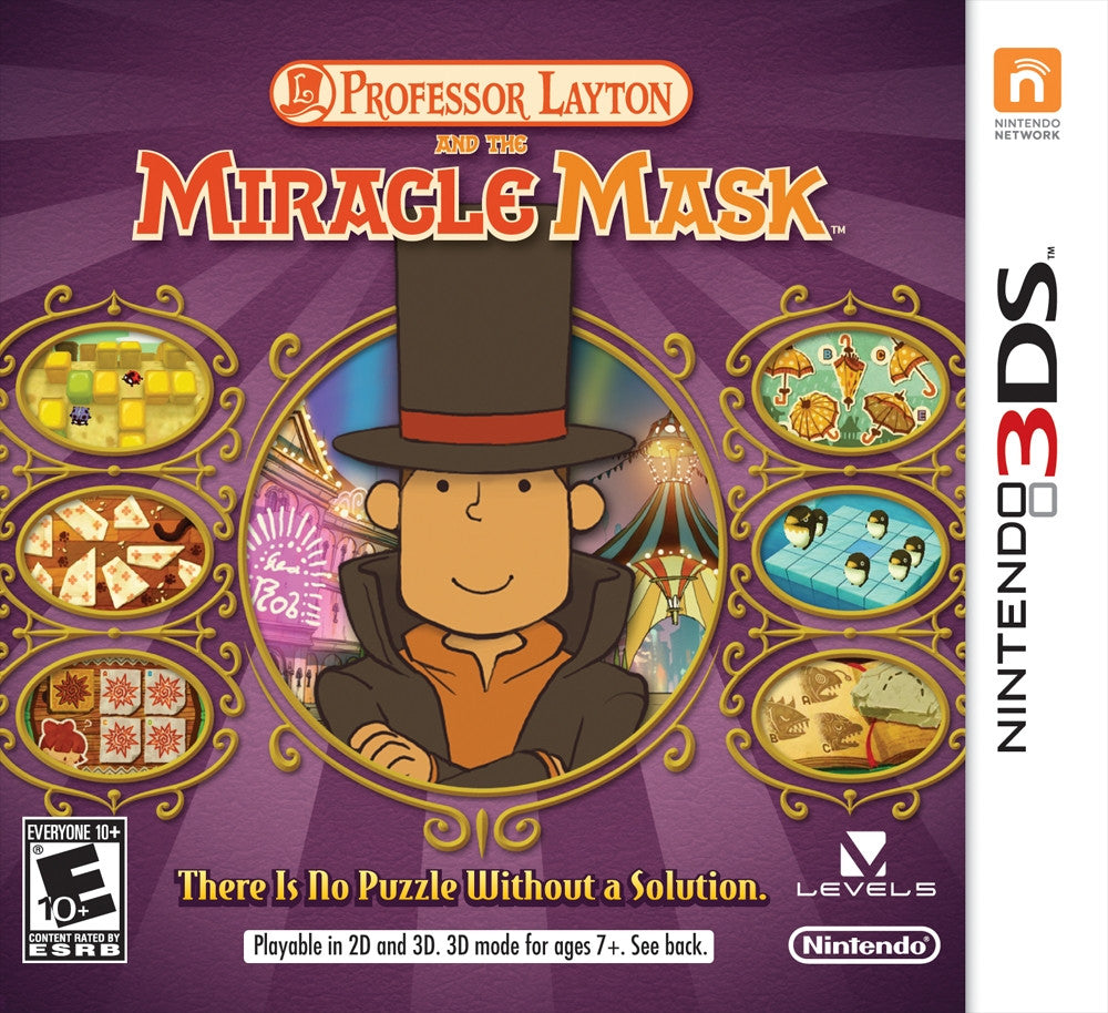 Professor Layton and the Miracle Mask - New