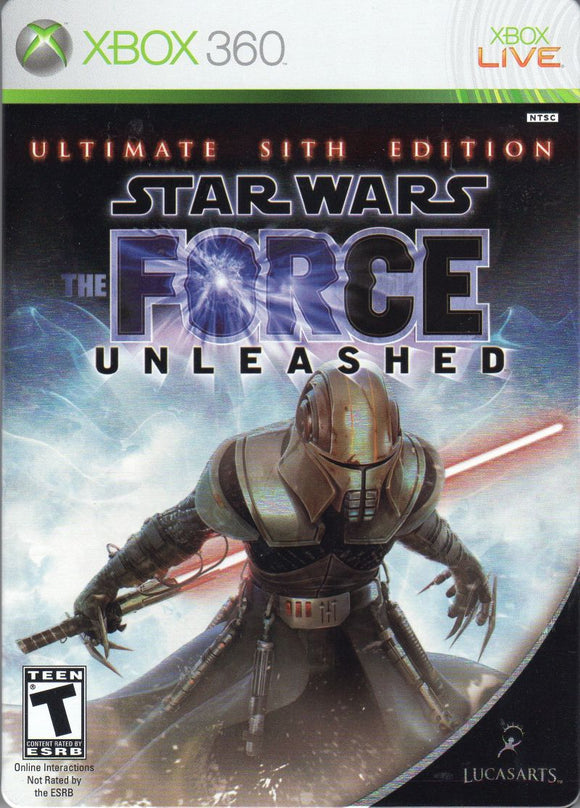 Star Wars the Force Unleashed Ultimate Sith Edition W/Steelbook