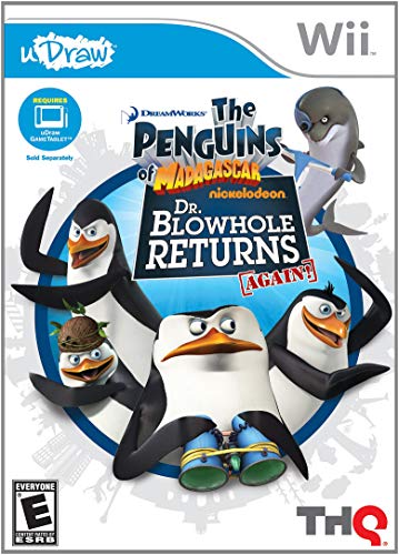 uDraw Dreamworks The Penguins of Madagascar Dr Blowhole Returns Again!