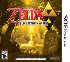 The Legend of Zelda A Link Between Worlds - white label