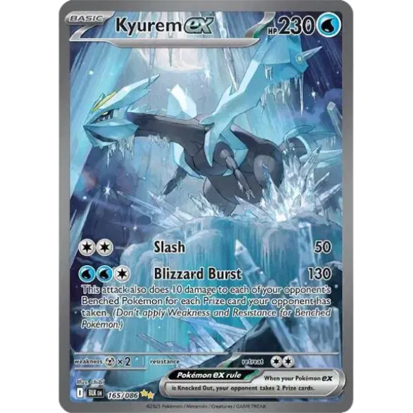 Scarlet & Violet - Black Bolt 165/086 - Kyurem ex  [Special Illustration Rare]