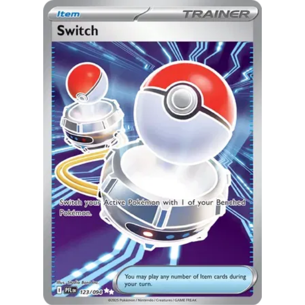 Mega Evolution - Phantasmal Flames 123/094- Switch [Ultra Rare]