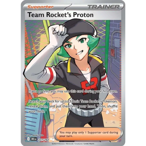 Scarlet & Violet - Destined Rivals 227/182 - Team Rocket's Proton [Ultra Rare]