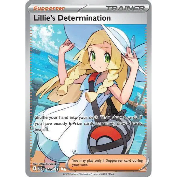 Mega Evolution Base 169/132 - Lillie's Determination [Ultra Rare]
