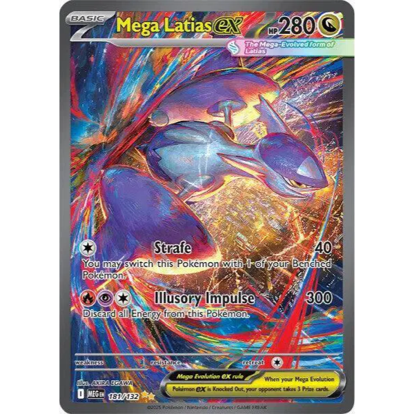 Mega Evolution Base 181/132 - Mega Latias ex [Special Illustration Rare]