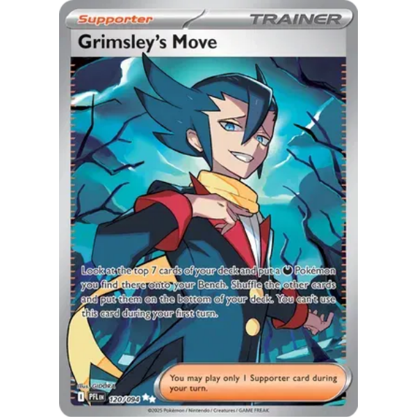 Mega Evolution - Phantasmal Flames 120/094- Grimsley's Move [Ultra Rare]
