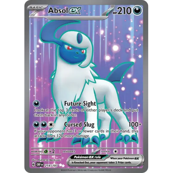 Scarlet & Violet Obsidian Flames 214/197 - Absol ex [Ultra Rare]