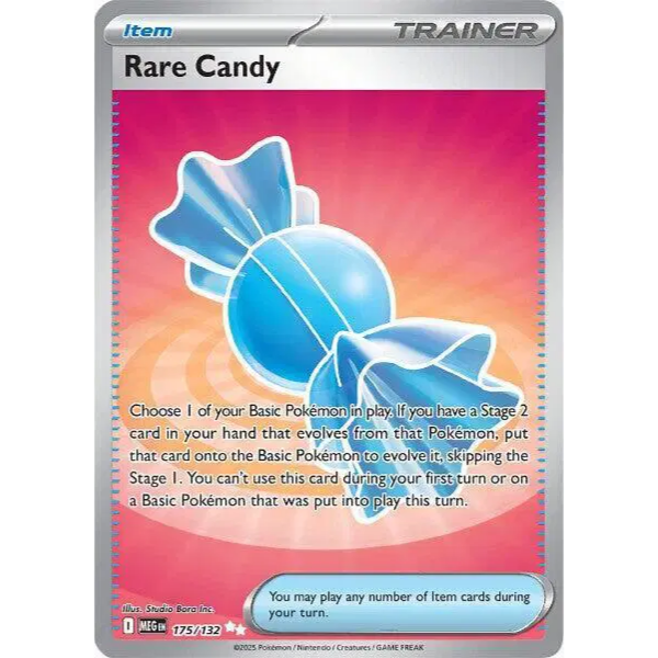 Mega Evolution Base 175/132 - Rare Candy [Ultra Rare]