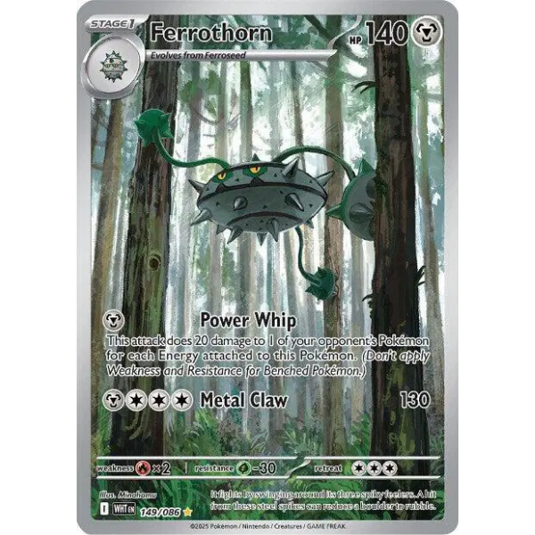 Scarlet & Violet White Flare 149/086 - Ferrothorn [Illustration Rare]