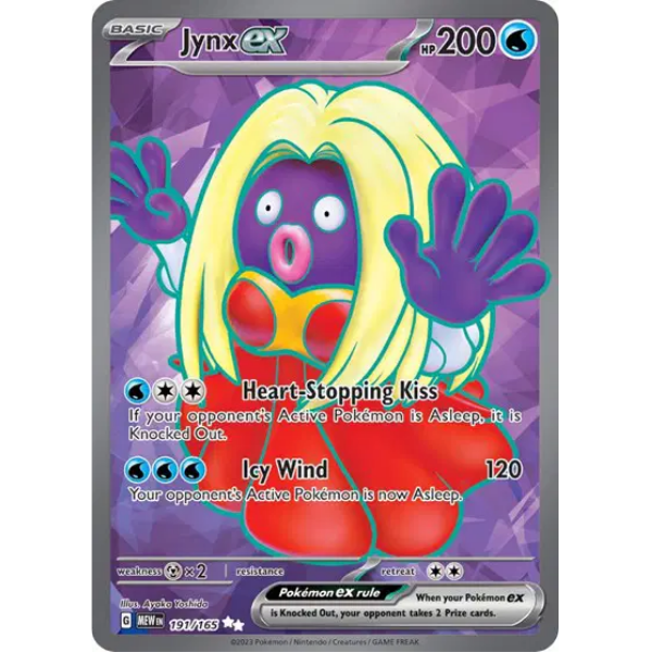 Scarlet & Violet 151 191/165- Jynx ex [Ultra Rare]