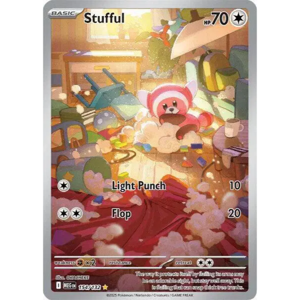 Mega Evolution Base 154/132 - Stufful [Shiny Rare]