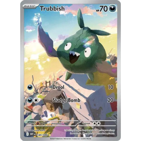 Scarlet & Violet White Flare 140/086 - Trubbish [Illustration Rare]
